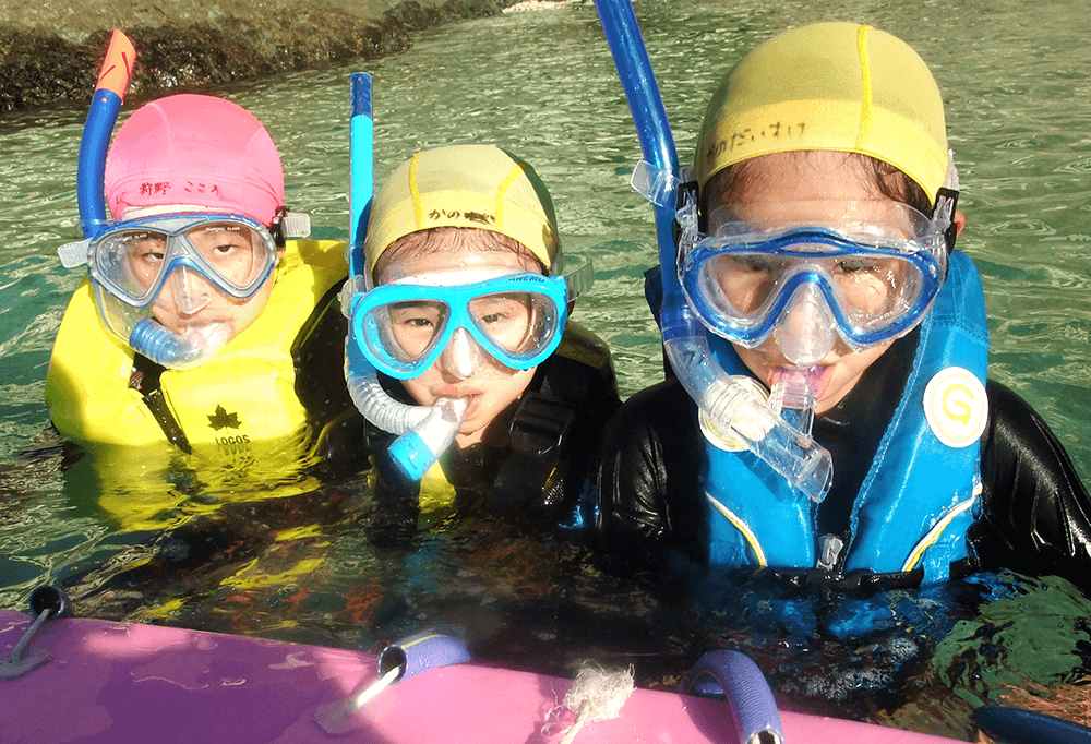 Kids SnorkelingSTEP5